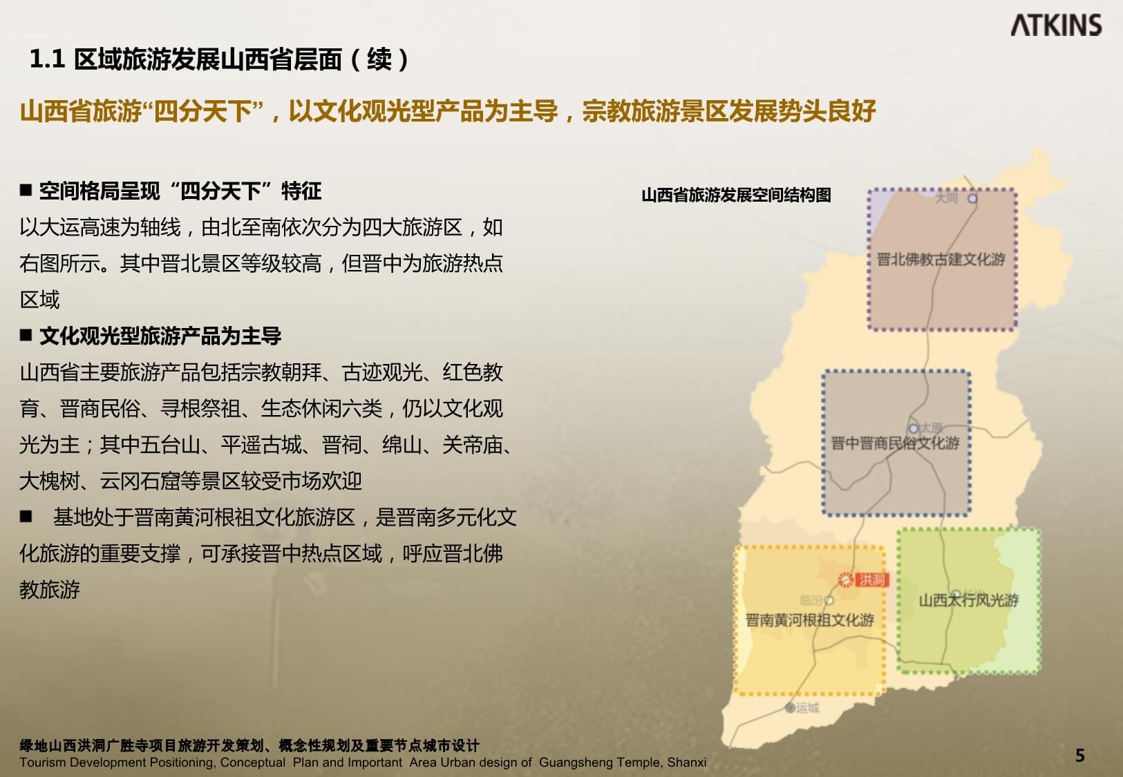 阿特金斯-山西綠地洪洞廣勝寺項(xiàng)目旅游開(kāi)發(fā)策劃概念性規(guī)劃